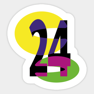 24 Sticker